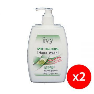 Ivy Antibacterial Handwash Neem Oil 2x500ml