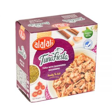 Al Alali Tuna Flakes With Shawarma Seasoning 160gm