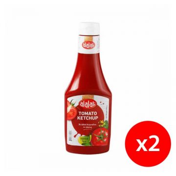Al Alali Ketchup Squeeze 2x585gm