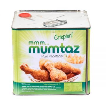 Mumtaz Vegetable Oil Square Tin 10ltr