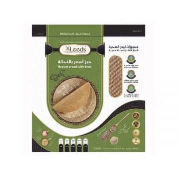 Leeds High Fiber Bread With Bran 330gm