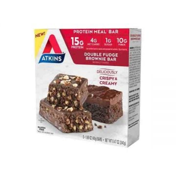 Atkins Brownie Fudge Bar 5x48gm