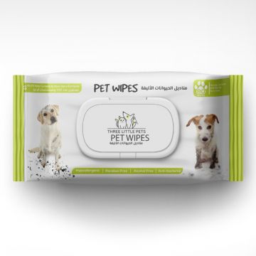 Three Little Pets Pet Wipes 80s