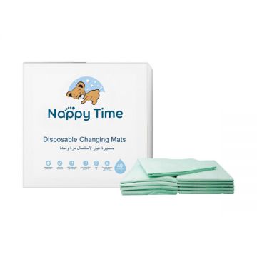 Nappy Time Disposable Changing Mat 60s