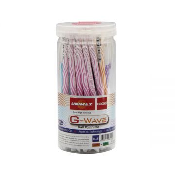 Unimax Gigis G-wave Ball Pen 25 Pcs In Jar