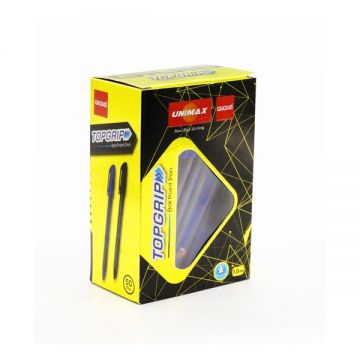 Unimax 1.00mm Topgrip Blue Pen 50 Pcs