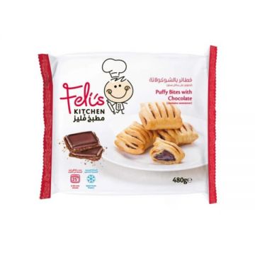 Feli's Kitchen Puffy Bites With Chocolate 480gm