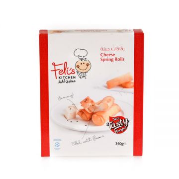 Felis Kitchen Frozen Cheese Rolls Arabic 250gm