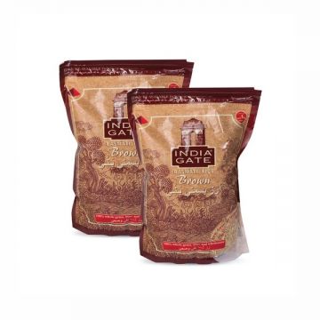 India Gate Brown Rice 2x1kg