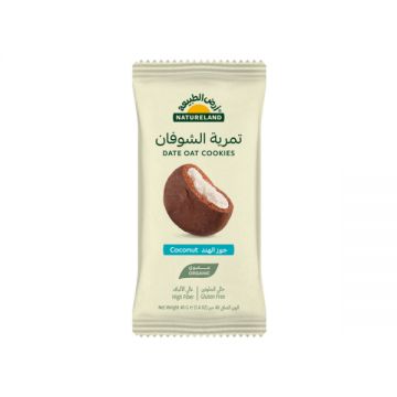 Natureland Date Oat Cookies Coconut 40gm