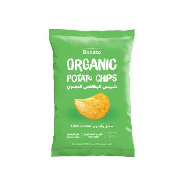 Bonato Orgnc Potato Chips Chili Lemon100gm