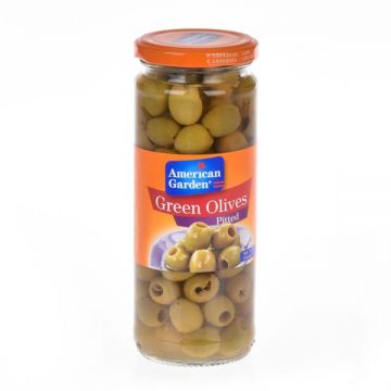 American Garden Pitted Green Olives