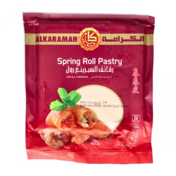 Al Karamah Frozen Spring Roll Pastry 160gm