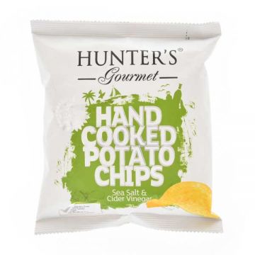 Hunter Gourmet Hand Cooked Sea Salt Ncider Viegar Chips