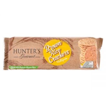 Hunters Gourmet Brown Rice Crackers Multigrain