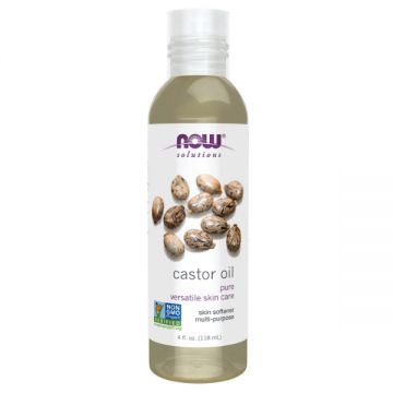 Now Castor Oil 4 Oz 100% Pure