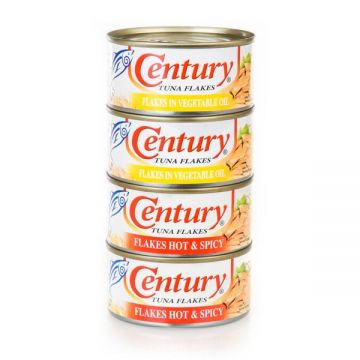 Century Tuna Assorted 4x180gm