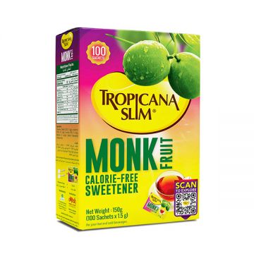 Trpoicana Slim Monk Fruit Calorie Free Sweetener 150gm