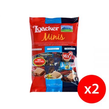 Loacker Wafer Classic Minis 2x200gm