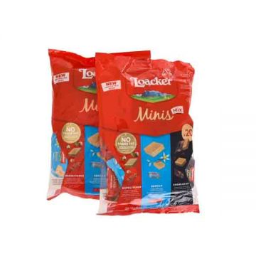 Loacker Wafer Classic Minis 2x200gm