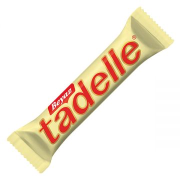 Tadelle Hazelnut Bar Covered White Chocolate 30gm