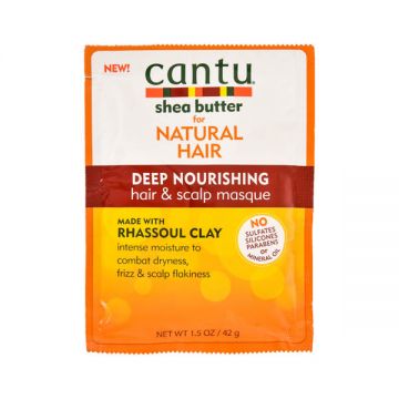Cantu Hair Masque With Rhassoul Clay 42gm
