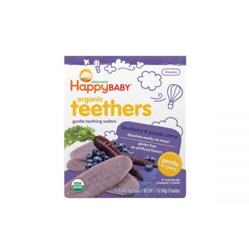 Happy Family Baby Food Teether Berry & Purple Carrot 48gm