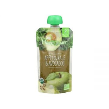 Happy Family Baby Food Apple Kale Avocado 113gm