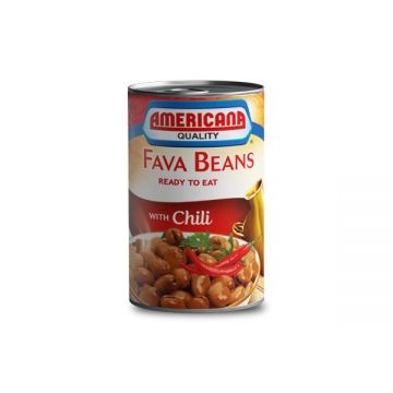 Americana Canned Fava Beans With Chili 400gm