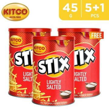 Kitco Potato Stix Slated 5+1x45gm