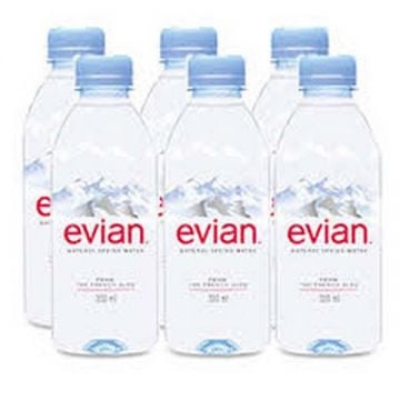 Evian Natural Mineral Water