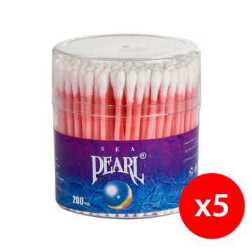 Sea Pearl Cotton Buds 5x200s