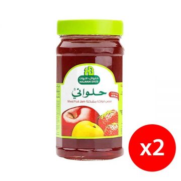 Halwani Mixed Fruit Jam 2x400gm