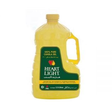 Heart Light Canola Oil 2.5 Liter