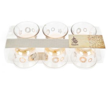 Dimlaj Cawa Cup 6pc 32318 Assorted