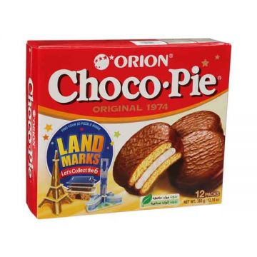 Orion Choco Pie Biscuits 12x30gm