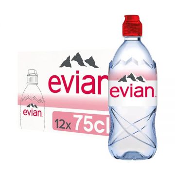 Evian Nomad Natural Mineral Water 750ml