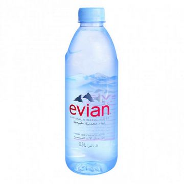 Evian Natural Mineral Water 500ml