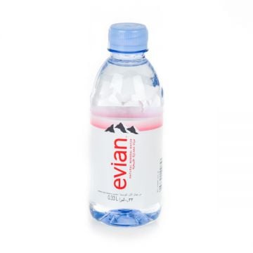 Evian Natural Mineral Water 330ml