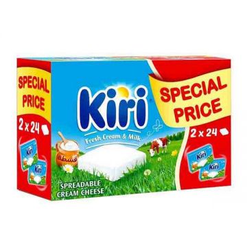 Kiri 24 Portion Cheese 2x432gm @spl