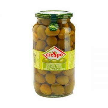 Crespo Whole Green Olive Jar