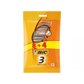 Bic Razor Men Sensitive 8+4s