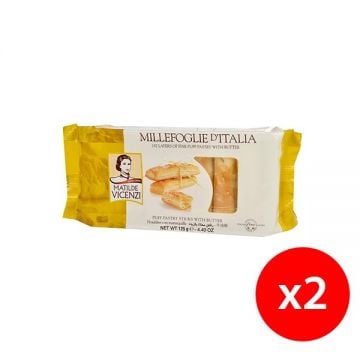 Vicenzi Puff Pastry 2x125gm