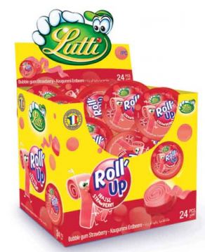 Lamy Lutti Roll Up B/gum Strawberry 24pcs