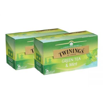 Twining Goldline Green Tea Assorted 2x25