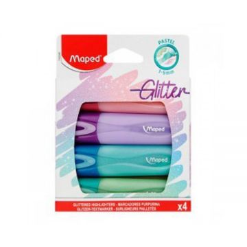 Maped Highlighter Pastel Glitter -md-742046