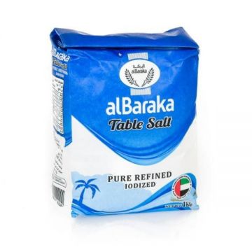 Al Baraka Table Salt 4x1kg