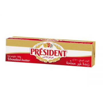 President Frozen Unsalted Butter 100gm