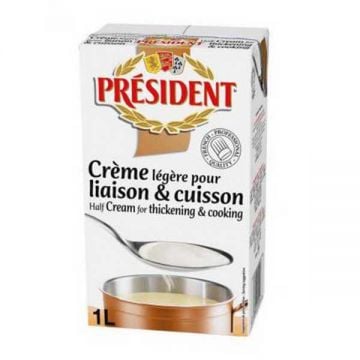 President Uht Cream For Thickening Ncooking