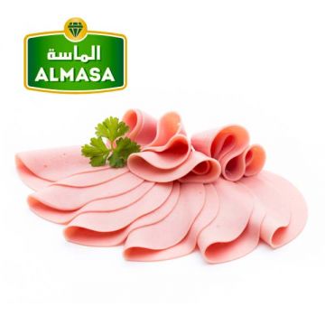 Al Masa Chicken Mortadella Plain Roll